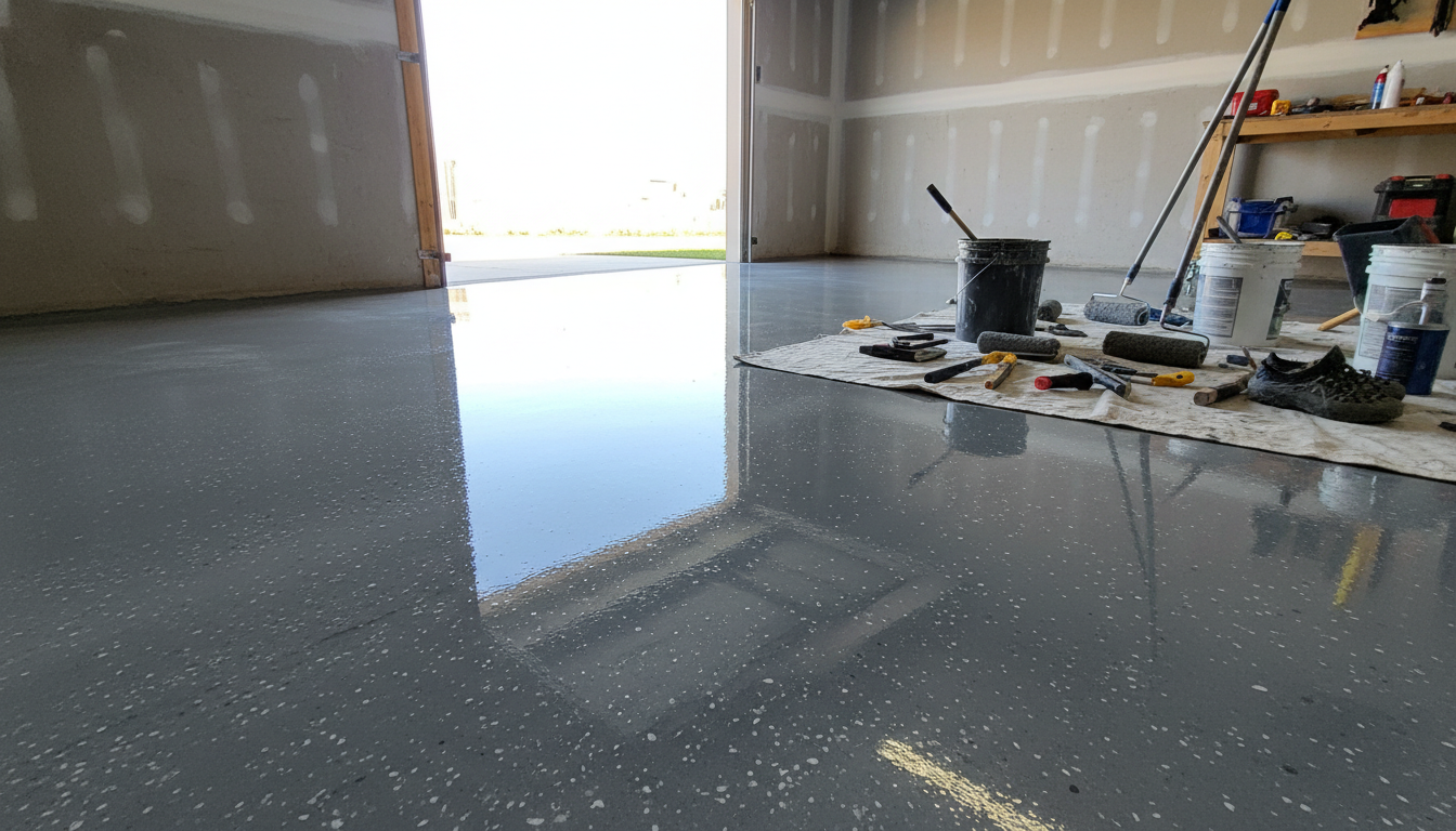 Epoxy Garage Floor Coating: Hire Out or DIY?